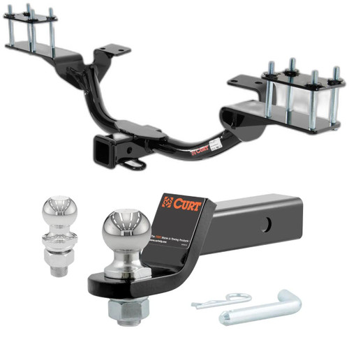 2011 Mercedes-Benz ML350 Bluetec 4Matic CURT Class 3 Hitch, 2" Receiver + 2" Ball + 1-7/8" Ball Kit
