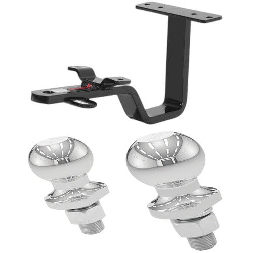 1984-1986 Nissan 300ZX Coupe Class 1 Fixed-Tongue Trailer Hitch with 2" & 1-7/8" Ball