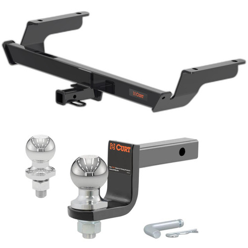2024 Subaru Impreza All Class 1 Trailer Hitch, 1-1/4" Receiver + 2" Ball + 1-7/8" Ball Kit