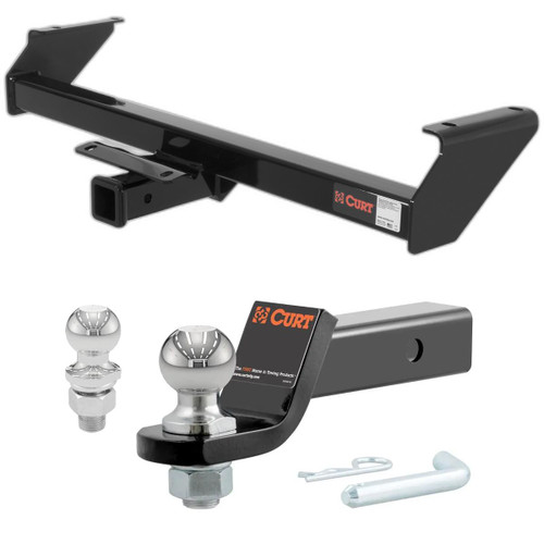 2000-2006 Toyota Tundra Excludes towable bumper models CURT Class 3 Trailer Hitch, 2" Receiver + 2" Ball + 1-7/8" Ball Kit