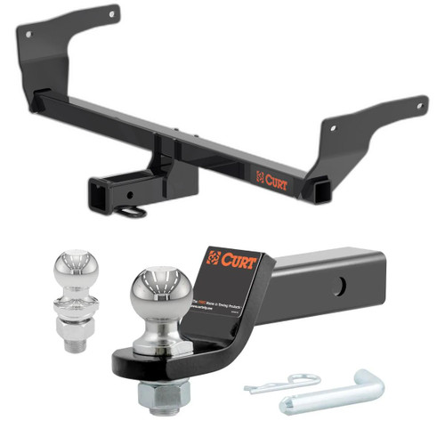 2022-2025 Lexus NX350h All Class 3 Hitch, 2" Receiver + 2" Ball + 1-7/8" Ball Kit