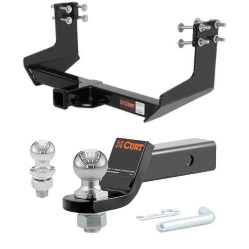 2007-2021 Freightliner Sprinter 3500 Cargo Van with Step Bumper and 144 IN Wheel Base CURT Class 3 Hitch, 2"