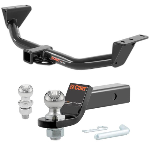2007-2014 Chevrolet Tahoe Police Package CURT Class 3 Trailer Hitch, 2" Receiver + 2" Ball + 1-7/8" Ball Kit