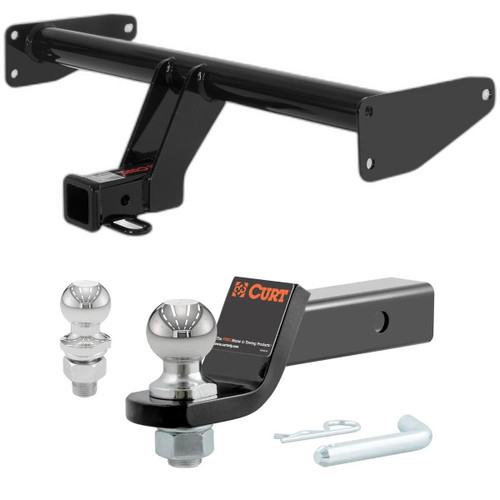 2008-2010 Saturn Vue All CURT Class 3 Trailer Hitch, 2" Receiver + 2" Ball + 1-7/8" Ball Kit