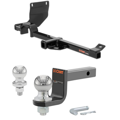2011-2017 Nissan Juke SV, FWD Class 1 Trailer Hitch, 1-1/4" Receiver + 2" Ball + 1-7/8" Ball Kit