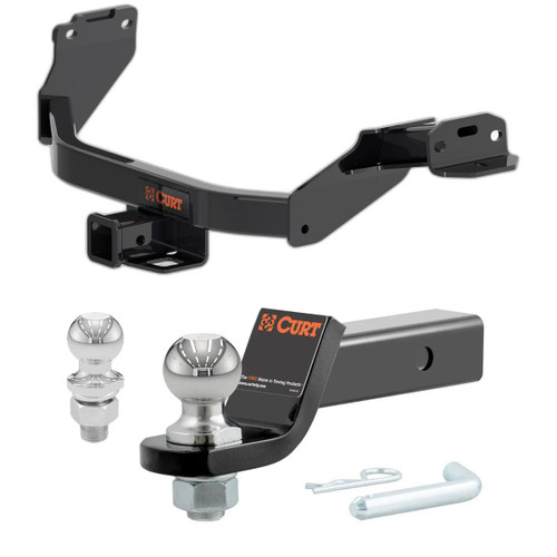 2021-2025 Hyundai Santa Fe All CURT Class 3 Trailer Hitch, 2" Receiver + 2" Ball + 1-7/8" Ball Kit