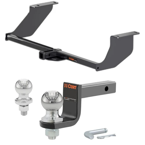 2017-2020 Chevrolet Sonic Hatchback Class 1 Trailer Hitch, 1-1/4" Receiver + 2" Ball + 1-7/8" Ball Kit