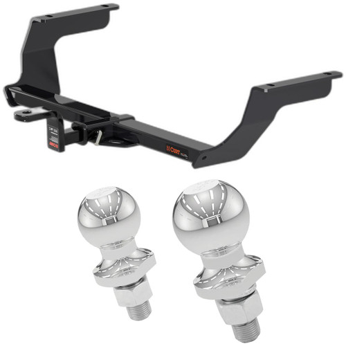 2017-2023 Subaru Impreza Hatchback, single exhaust Class 1 Trailer Hitch, 1-1/4" Ball Mount