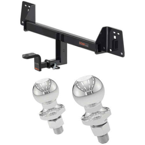 2019-2025 Toyota Corolla Hatchback, excluding center exhaust Class 1 Trailer Hitch, 1-1/4" Ball Mount