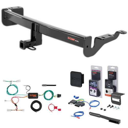 17 - 18 Toyota Corolla iM Curt 1-1/4" Class 1 Trailer Tow Hitch + 5-Flat Wiring Kit Tow Boat/Utility Trailer with Surge Brakes 11420 17 - 18 Toyota Corolla iM Curt 1-1/4" Class 1 Trailer Tow Hitch + 5-Flat Wiring Kit Tow Boat/Utility Trailer with Surge Brakes 11420