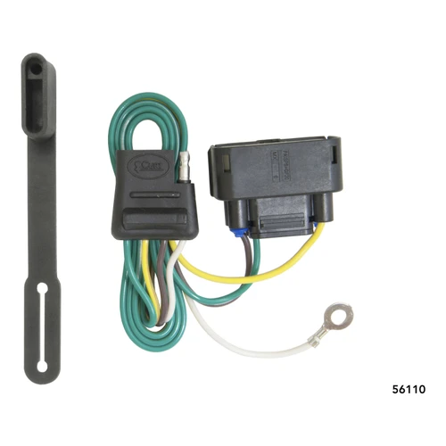 2015 - 2026 Ford F-150 Excluding factory receiver or Police Responder Curt 2" Class 4 Trailer Tow Hitch + 5-Flat Wiring Kit Tow Boat/Utility Trailer with Surge Brakes 14021