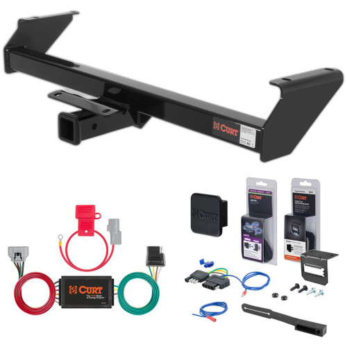 2000 Toyota Tundra #13180 will not fit with towable bumper mount Curt 2" Class 3 Trailer Tow Hitch + 5-Flat Wiring Kit Tow Boat/Utility Trailer with Surge Brakes 13180