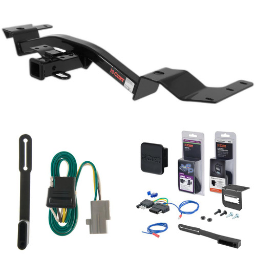 01 - 02 Toyota Sequoia Curt 2" Class 3 Trailer Tow Hitch + REPL Wiring Kit 13440