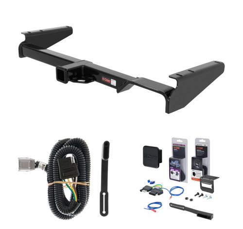 2001 - 2003 Lexus RX300 Curt 2" Class 3 Trailer Tow Hitch + 5-Flat Wiring Kit Tow Boat/Utility Trailer with Surge Brakes 13429