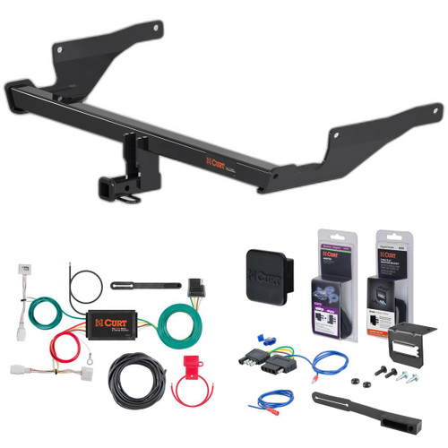 17 - 21 Mazda CX-5 Curt 1-1/4" Class 2 Trailer Tow Hitch + 5-Flat Wiring Kit Tow Boat/Utility Trailer with Surge Brakes 12170 17 - 21 Mazda CX-5 Curt 1-1/4" Class 2 Trailer Tow Hitch + 5-Flat Wiring Kit Tow Boat/Utility Trailer with Surge Brakes 12170