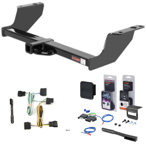 2011 Ford Ranger 00 - 05 models are no drill Curt 1-1/4" Class 2 Trailer Tow Hitch + 5-Flat Wiring Kit Tow Boat/Utility Trailer with Surge Brakes 12012