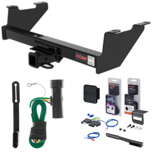 73 - 84 GMC Jimmy Full size Curt 2" Class 3 Trailer Tow Hitch + 5-Flat Wiring Kit Tow Boat/Utility Trailer with Surge Brakes 13401 73 - 84 GMC Jimmy Full size Curt 2" Class 3 Trailer Tow Hitch + 5-Flat Wiring Kit Tow Boat/Utility Trailer with Surge Brakes 13401