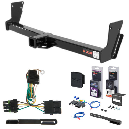 92 - 94 Chevrolet Blazer Down size Curt 2" Class 3 Trailer Tow Hitch + 5-Flat Wiring Kit Tow Boat/Utility Trailer with Surge Brakes 13020 92 - 94 Chevrolet Blazer Down size Curt 2" Class 3 Trailer Tow Hitch + 5-Flat Wiring Kit Tow Boat/Utility Trailer with Surge Brakes 13020