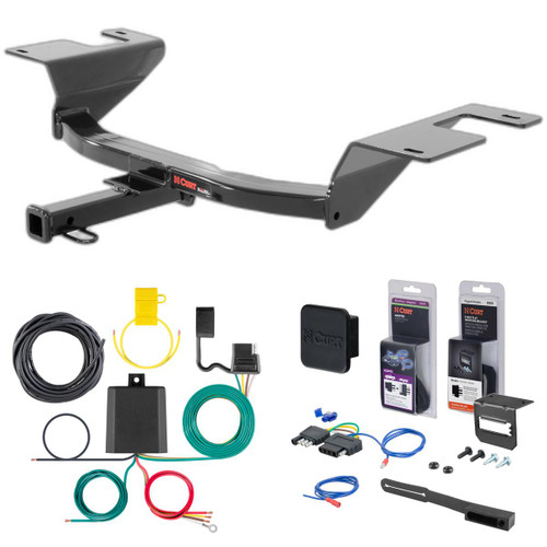 16 - 19 Buick Cascada Curt 1-1/4" Class 1 Trailer Tow Hitch + 5-Flat Wiring Kit Tow Boat/Utility Trailer with Surge Brakes 11441 16 - 19 Buick Cascada Curt 1-1/4" Class 1 Trailer Tow Hitch + 5-Flat Wiring Kit Tow Boat/Utility Trailer with Surge Brakes 11441