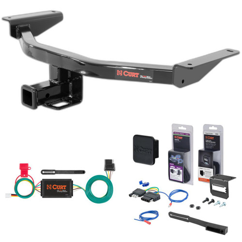 16 - 23 Mazda CX-9 Curt 2" Class 3 Trailer Tow Hitch + 5-Flat Wiring Kit Tow Boat/Utility Trailer with Surge Brakes 13284 16 - 23 Mazda CX-9 Curt 2" Class 3 Trailer Tow Hitch + 5-Flat Wiring Kit Tow Boat/Utility Trailer with Surge Brakes 13284