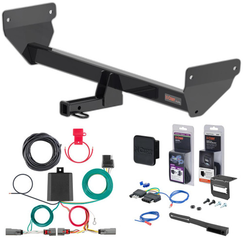 23 - 24 Mazda CX-50 Curt 1-1/4" Class 2 Trailer Tow Hitch + 5-Flat Wiring Kit Tow Boat/Utility Trailer with Surge Brakes 12203 23 - 24 Mazda CX-50 Curt 1-1/4" Class 2 Trailer Tow Hitch + 5-Flat Wiring Kit Tow Boat/Utility Trailer with Surge Brakes 12203