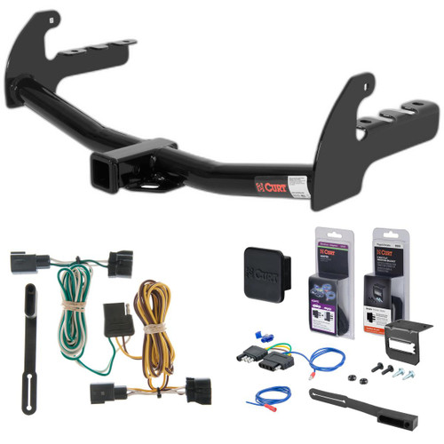97 - 03 Dodge Dakota Curt 2" Class 3 Trailer Tow Hitch + 5-Flat Wiring Kit Tow Boat/Utility Trailer with Surge Brakes 13145 97 - 03 Dodge Dakota Curt 2" Class 3 Trailer Tow Hitch + 5-Flat Wiring Kit Tow Boat/Utility Trailer with Surge Brakes 13145