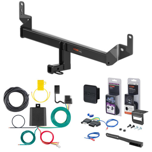 17 - 23 Chevrolet Bolt EV Curt 1-1/4" Class 1 Trailer Tow Hitch + 5-Flat Wiring Kit Tow Boat/Utility Trailer with Surge Brakes 11457 17 - 23 Chevrolet Bolt EV Curt 1-1/4" Class 1 Trailer Tow Hitch + 5-Flat Wiring Kit Tow Boat/Utility Trailer with Surge Brakes 11457