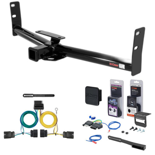 10 - 17 Chevrolet Equinox Curt 2" Class 3 Trailer Tow Hitch + 5-Flat Wiring Kit 13591