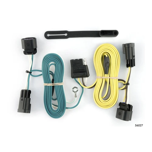 2008 - 2012 Chevrolet Malibu Sedan, excluding hybrid & LTZ Curt 1-1/4" Class 2 Trailer Tow Hitch + 5-Flat Wiring Kit Tow Boat/Utility Trailer with Surge Brakes 12051