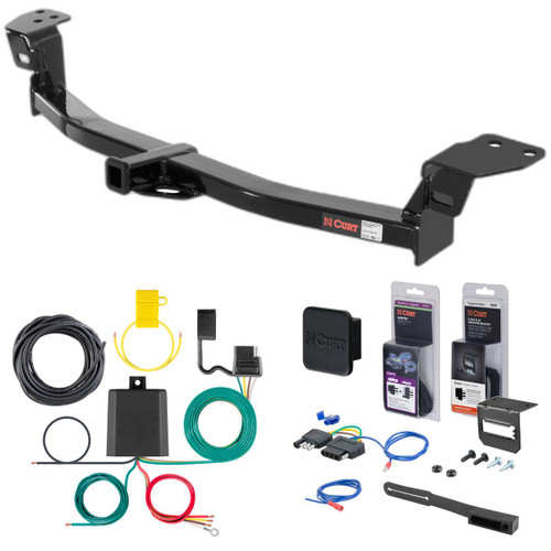 07 - 12 Lexus ES350 Curt 1-1/4" Class 2 Trailer Tow Hitch + 5-Flat Wiring Kit Tow Boat/Utility Trailer with Surge Brakes 12343 07 - 12 Lexus ES350 Curt 1-1/4" Class 2 Trailer Tow Hitch + 5-Flat Wiring Kit Tow Boat/Utility Trailer with Surge Brakes 12343