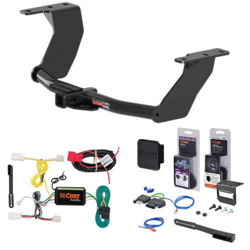 17 - 23 Subaru Impreza Sedan Curt 1-1/4" Class 1 Trailer Tow Hitch + 5-Flat Wiring Kit Tow Boat/Utility Trailer with Surge Brakes 11466 17 - 23 Subaru Impreza Sedan Curt 1-1/4" Class 1 Trailer Tow Hitch + 5-Flat Wiring Kit Tow Boat/Utility Trailer with Surge Brakes 11466