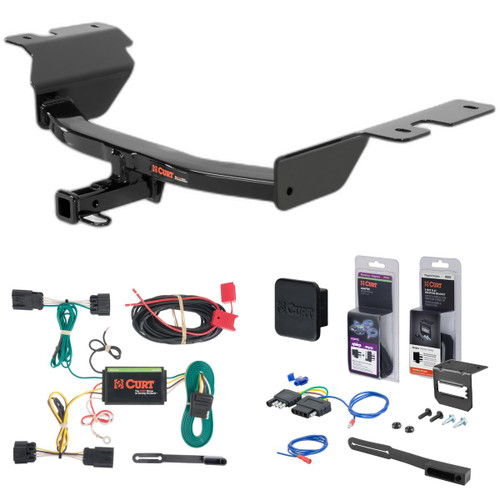 13 - 16 Dodge Dart Curt 1-1/4" Class 1 Trailer Tow Hitch + 5-Flat Wiring Kit Tow Boat/Utility Trailer with Surge Brakes 11281 13 - 16 Dodge Dart Curt 1-1/4" Class 1 Trailer Tow Hitch + 5-Flat Wiring Kit Tow Boat/Utility Trailer with Surge Brakes 11281