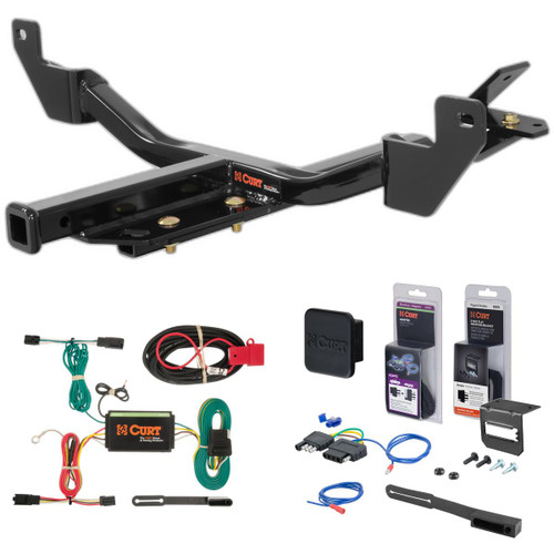 13 - 15 Chevrolet Malibu Sedan Excluding LTZ Curt 1-1/4" Class 2 Trailer Tow Hitch + 5-Flat Wiring Kit Tow Boat/Utility Trailer with Surge Brakes 12115 13 - 15 Chevrolet Malibu Sedan Excluding LTZ Curt 1-1/4" Class 2 Trailer Tow Hitch + 5-Flat Wiring Kit Tow Boat/Utility Trailer with Surge Brakes 12115