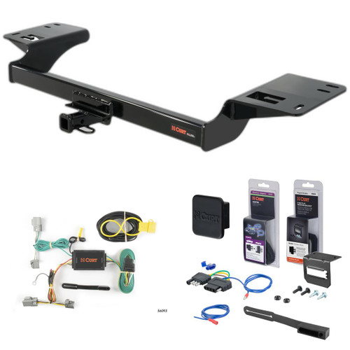 13 - 16 Lincoln MKS Curt 1-1/4" Class 2 Trailer Tow Hitch + 5-Flat Wiring Kit Tow Boat/Utility Trailer with Surge Brakes 12088 13 - 16 Lincoln MKS Curt 1-1/4" Class 2 Trailer Tow Hitch + 5-Flat Wiring Kit Tow Boat/Utility Trailer with Surge Brakes 12088