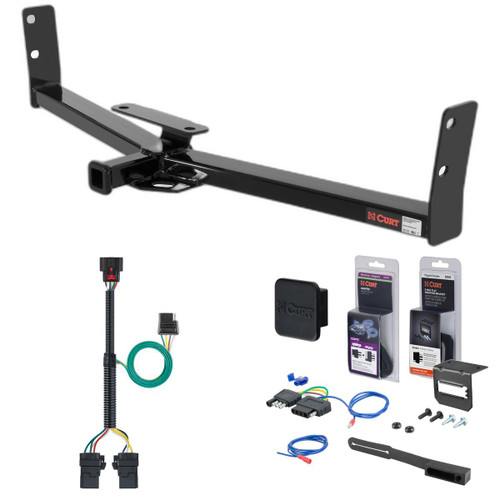 18 - 24 Chevrolet Equinox Curt 1-1/4" Class 2 Trailer Tow Hitch + 5-Flat Wiring Kit Tow Boat/Utility Trailer with Surge Brakes 12291 18 - 24 Chevrolet Equinox Curt 1-1/4" Class 2 Trailer Tow Hitch + 5-Flat Wiring Kit Tow Boat/Utility Trailer with Surge Brakes 12291