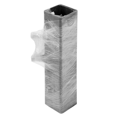 Bulldog Coupler Accessory, Gooseneck Coupler Outer Tube, Square, Weld On , 20 in. Length, 4-1/2 in. Tube, w/Hex Head Bolt Hole, Dual Set Bolts & Labels