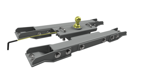 2020-2024 Chevrolet & GMC 2500 & 3500 - Excludes with CarbonPro Bed B&W Turnoverball Kit GNRK1020