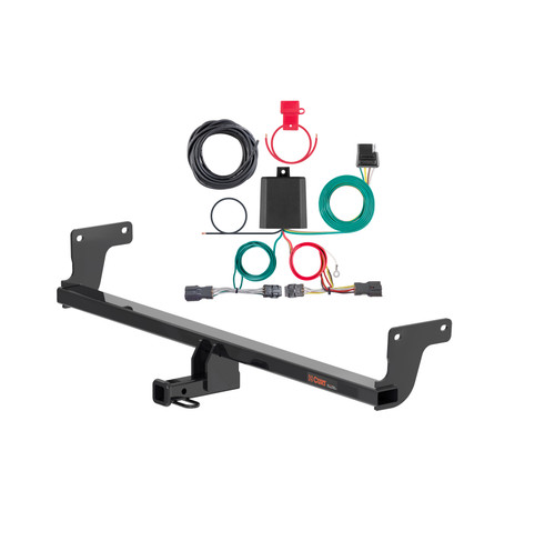 CURT 20-23 KIA Soul Excluding 1.6L engine Class 1, 1.25" Trailer Hitch w/ 4-flat Wiring Kit