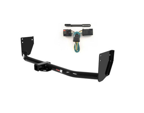 CURT 04-06 Dodge Durango Class 3, 2" Trailer Hitch w/ 4-flat Wiring Kit