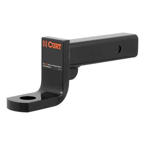 CURT Class 4 Ball Mount (2" Shank, 10,000 lbss., 4" Drop, 9-3/8" Long) Trailer Hitch Ball Mount