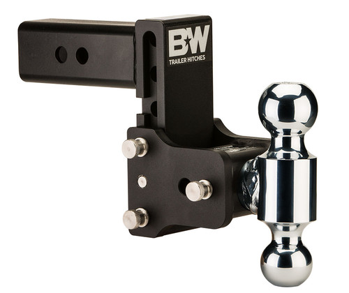 B&W 14.5K 5" Drop 4.5" Rise (2-5/16", 2" Balls) Adjustable Ball Mount Hitch For 2-1/2" Recievers  TS20037B