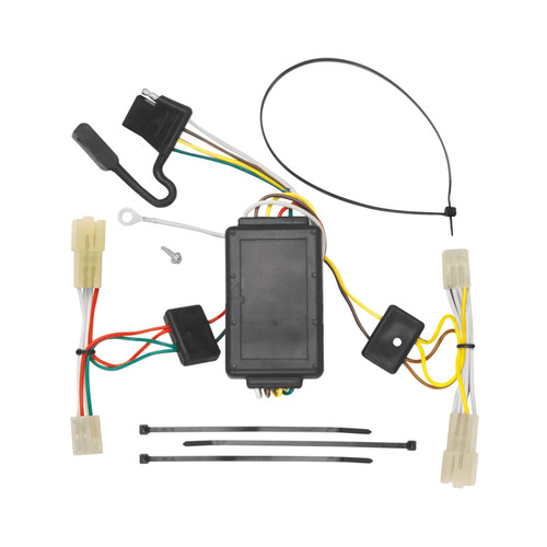 2010-2011 Suzuki SX4 Crossover Draw-tite Class 1 Trailer Hitch, 1-1/4 Inch Square Receiver Bundle w/ Plug-n-Play T-One Wiring Harness