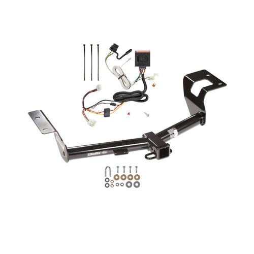 2012-2016 Honda CR-V Draw-tite Class 3 Trailer Hitch, 2 Inch Square Receiver Bundle w/ Plug-n-Play T-One Wiring Harness