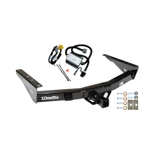 2000-2000 Toyota Tundra Draw-tite Class 3 Trailer Hitch, 2 Inch Square Receiver Bundle w/ Plug-n-Play T-One Wiring Harness