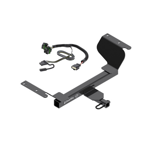 2022-2024 Chevrolet Equinox Except Premier or Models w/1.6L Diesel EngineDraw-Tite Class 2 Trailer Hitch, 1-1/4 Inch Square Receiver Bundle w/ Plug-n-Play T-One Wiring Harness