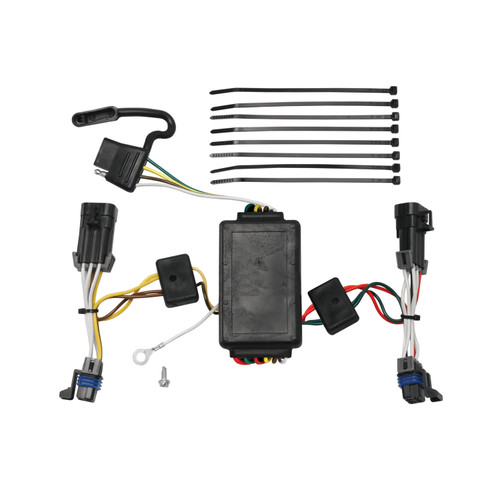 2002-2007 Saturn Vue Except Redline Draw-tite Class 2 Trailer Hitch, 1-1/4 Inch Square Receiver Bundle w/ Plug-n-Play T-One Wiring Harness