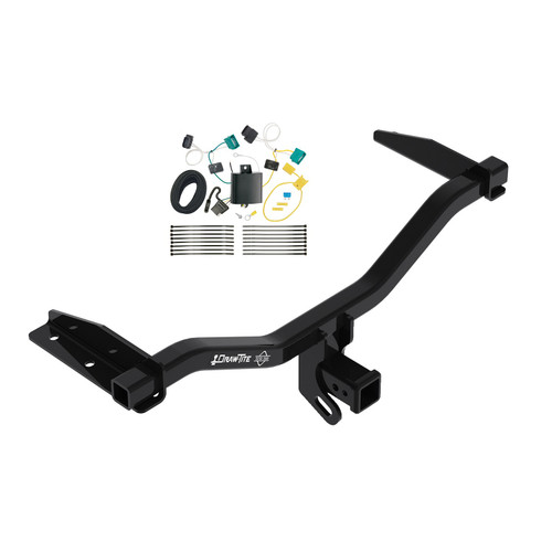 2018-2019 Chevrolet Equinox Diesel Engine Draw-tite Class 3 Trailer Hitch, 2 Inch Square Receiver Bundle w/ Plug-n-Play T-One Wiring Harness