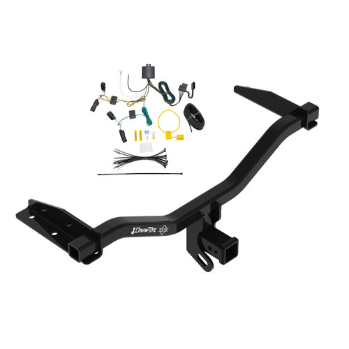 2018-2020 GMC Terrain Diesel Engine Draw-tite Class 3 Trailer Hitch, 2 Inch Square Receiver Bundle w/ Plug-n-Play T-One Wiring Harness