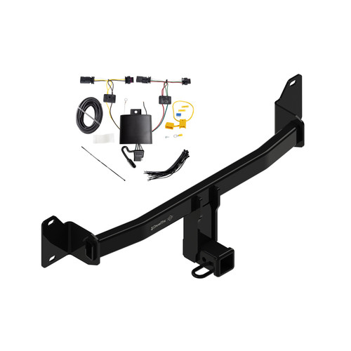 2018-2023 BMW X2 Draw-tite Class 3 Trailer Hitch, 2 Inch Square Receiver Bundle w/ Plug-n-Play T-One Wiring Harness