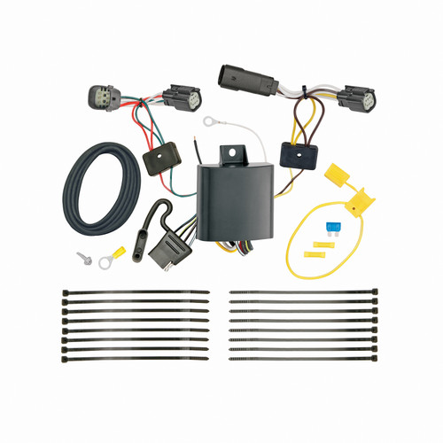 2017-2022 Chevrolet Trax Except LS Draw-tite Class 3 Trailer Hitch, 2 Inch Square Receiver Bundle w/ Plug-n-Play T-One Wiring Harness